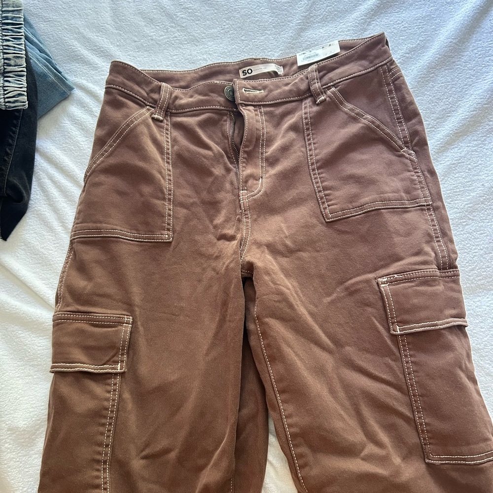 NWT Brown Cargo Pants